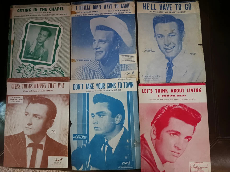 Cancionero country 1953-1961 éxitos de seis artistas populares diferentes Foto 1 de 4