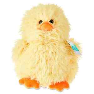 Way To Celebrate Easter Soft Toy Large Plush 15" Duck, Long Hair Yellow Duckling