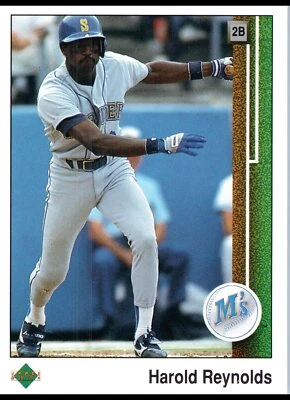 1989 Upper Deck #249 Harold Reynolds - Image 1 of 2