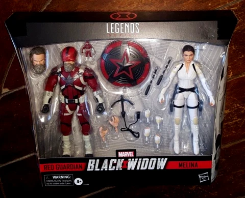 Marvel Legends Series Black Widow Movie: (2021) RED GUARDIAN & MELINA 6" Figures Cover