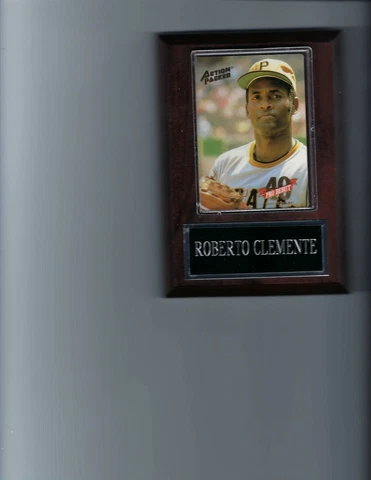 ROBERTO CLEMENTE PLAQUE BASEBALL PITTSBURGH PIRATES MLB   C2 Cover