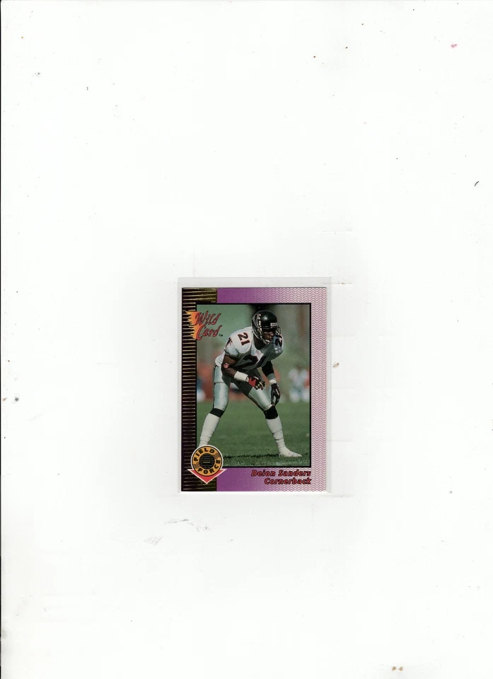 1992 Deion Sanders Wild Card Field Force #12 Free Shipping (C-1336) - Image 1 of 1