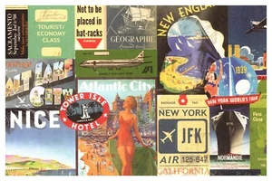 Ephemera Card 4" x 6" Advertising for different cities A0498 - Picture 1 of 2