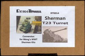 RetroKits Modèles SHERMAN TANK T23 TOURELLE Kit de Conversion pour Meng World War Toons - Photo 1 sur 2