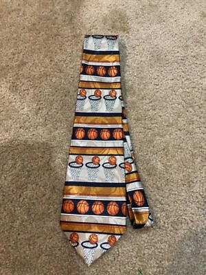 Corbata Fratello Hombre Entrenador de Baloncesto Jugador Escuela Usada en Excelente Condición Foto 1 de 3