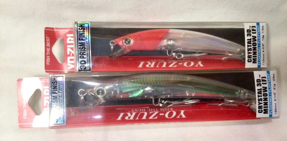 Yo-Zuri Crystal 3d Minnow Floating Lure 5662