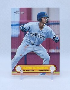 2021 Topps Heritage Minor League KEVIN ALCANTARA 1972 Topps Baseball Poster Card