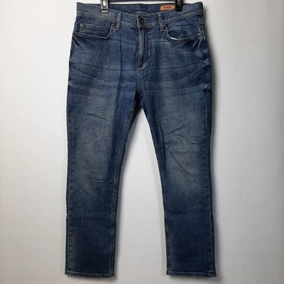 Pantalones de mezclilla elásticos Seven7 Premium ajustados rectos para hombre talla 36x30 usados en excelente estado Foto 1 de 4