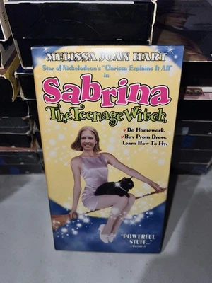 Sabrina The Teenage Witch VHS 1995 Melissa Joan Hart Great Ships Free - Image 1 of 4