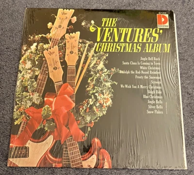 The Ventures - Christmas Album - LP Record W/ CD Copy Transfer Foto 1 de 2
