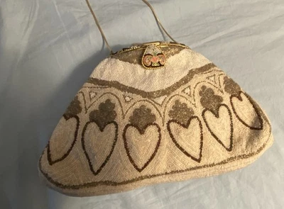 Старинный парижский семена бусина клуазоне вечерняя сумка читать - Изображение 1 из 4