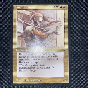 English - MTG Bartel Runeaxe - NM - Legends (1994) - Picture 1 of 1