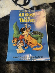 All Dogs Go To Heaven Special Poster & Book - Picture 1 of 7