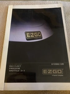 E-Z-GO RXV Fleet Freedom Shuttle 2+2 Manuale del proprietario - Foto 1 di 5