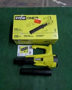 NEW RYOBI ONE+ 18V 90MPH 250CFM Cordless Battery Leaf Blower/Sweeper - Tool Only - Picture 1 of 10