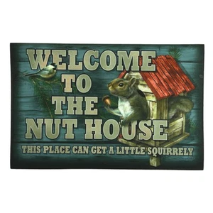 Rivers Edge Products Rubber Door Mat, 26" x 17" Anti-Slip Indoor or Outdoor - Picture 1 of 4