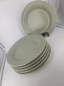 (6) Platos de ensalada Bee & Willow Asheville Vine 7" verde salvia - Imagen 1 de 6