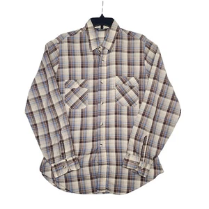 Levi's Vintage 70s Button Up Karo Hemd Herren Large Western Disco Earthtones 🌍 - Bild 1 von 17