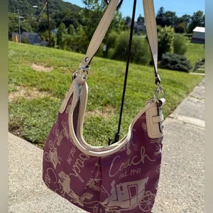Coach Umhängetasche Signature Lila - Bild 1 von 6
