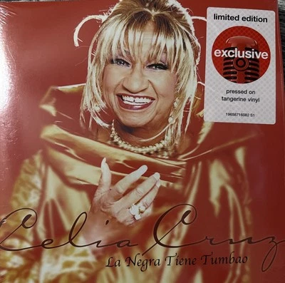 NEW Celia Cruz - La Negra Tiene Tumbao Limited Edition Tangerine Vinyl - Image 1 of 4