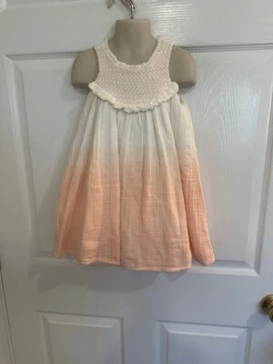 Vestido Taharai Niñas Talla 4t Blanco/Rosa Con Calzoncillos Foto 1 de 4