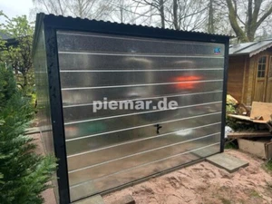 Blechgarage 3,5x5x2,14m Schuppe Fertiggarage Lager inkl. Lieferung | 16281!! - Bild 1 von 5