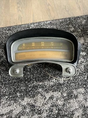 Instrument speedometer  Fiat 1100 D 150 MI/H fuel gauge dashboard Veglia Borlett - Image 1 of 4
