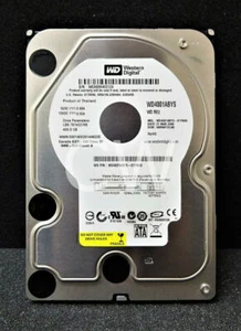 WD4001ABYS Western Digital RE2 400GB 7200RPM 3Gbps 3.5" SATA HDD Hard Drive - Picture 1 of 2