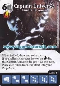 Captain Universe Tamara Devoux #41 - Age of Ultron - Marvel Dice Masters - Picture 1 of 1