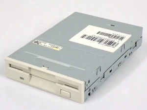 TEAC FD-235HF 1.44MB IDE P-ATA Floppy Disketten Laufwerk Beige Blende, BULK, OK - Bild 1 von 1