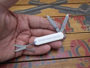 Victorinox Classic SD White Swiss Army Knife 58mm Otto's BMW Centre - Picture 1 of 5