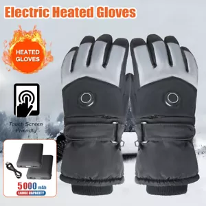 π₯10000mah Heated Motorcycle Gloves Waterproof Winter Windproof Gloves HandWarme - Picture 1 of 16