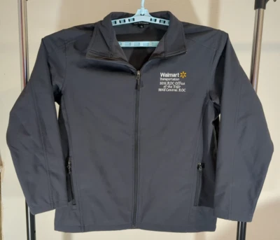 Walmart ROC Transportation 9848 Jacket Men's XL Gray Windbreaker Slash Pocket - Image 1 of 4