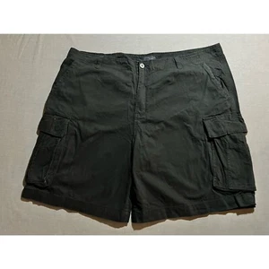 Pantalones Cortos Carga Nautica Rigger Para Hombres 46 Negros Bolsillos Cinturón Cremallera Adulto Nuevos sin Etiquetas. - Imagen 1 de 11