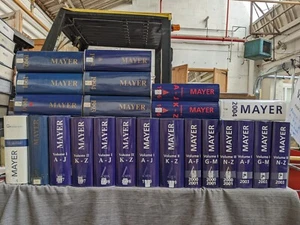 Mayer Art Auction Dictionary: Collection of 27 Volumes: 1985-2005 - Imagen 1 de 6