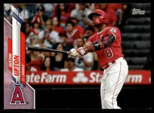 2020 TOPPS MINI PINK /25 Justin Upton Los Angeles Angels #391 - Picture 1 of 2