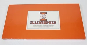 University of Illinois 1986 Illiniopoly Game Chief Illiniwek SEALED Monopoly VTG - Picture 1 of 5