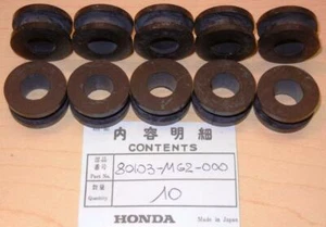 Honda 1984-on XL600R paquete de 10 ojales guardabarros traseros de goma 80103-MG2-000 Z3 - Imagen 1 de 1