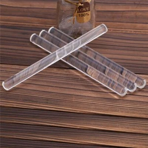 Clear Acrylic Rolling Pin Light Utility Mini Fondant Roller Kitchen Tool - Picture 1 of 12