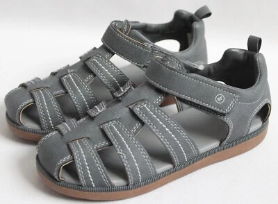 Munchkin by Stride Rite Boys Size 12M Decker Fisherman Summer Sandals H&L Gray - Image 1 of 4