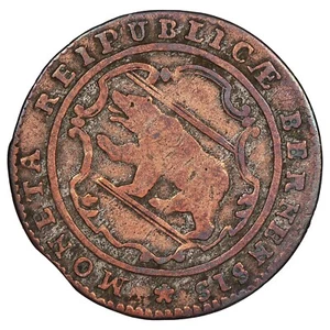 Suisse - 1/2 batzen 1785 - Ville de Berne - billon - KM.91 - Divo.525 monnaie - Imagen 1 de 2