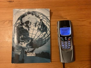 Nokia 8890 - Occasion - Titane - Avec notice et secteur - Réseau O2 - FONCTIONNE - Photo 1 sur 21