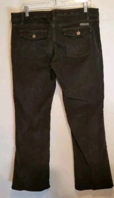 Polo Jeans Co Ralph Lauren Size 12 X 32 Corduroy Pants Brown Flap Pockets - Image 1 of 4