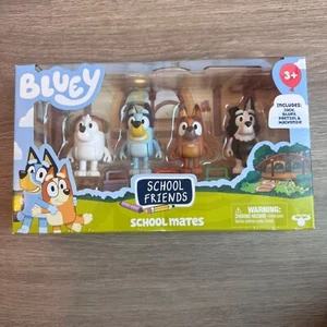 Bluey School Mates - School Friends - Includes Jack, Bluey, Pretzel &Mackenzie - Picture 1 of 6