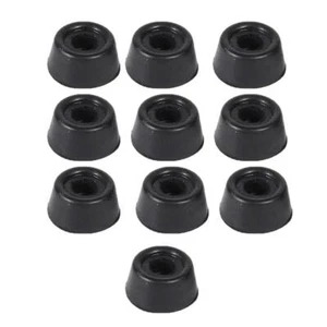NEW 10pcs Pool Cue Bottom Rubber Plug Rod Tail Cover Case Billiard Accessories - Picture 1 of 12