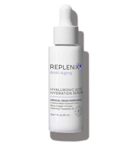 Replenix Anti-Aging Hyaluronic Acid Face Serum w/ Medical-Grade Ingredients 1 oz - Picture 1 of 3