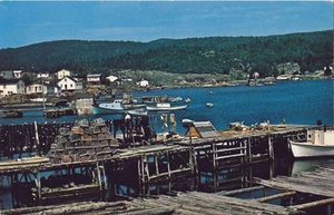 Postcard Newfoundland Canada Roberts Arm Notre Dame Bay 1950s-60s  - Picture 1 of 1