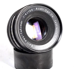 PENTAX 100mm f/4 BELLOWS TAKUMAR LENS - Picture 1 of 5