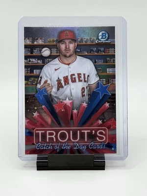 Bowman 2025 - Hobby Stars Mike Trout #HS-6 Foto 1 de 2