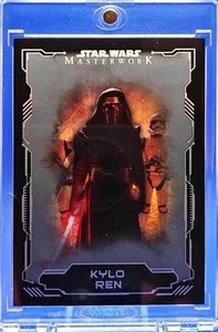 🔵 2016 Topps Star Wars Masterwork KYLO REN Silver Metallic /99 #41 - Picture 1 of 3